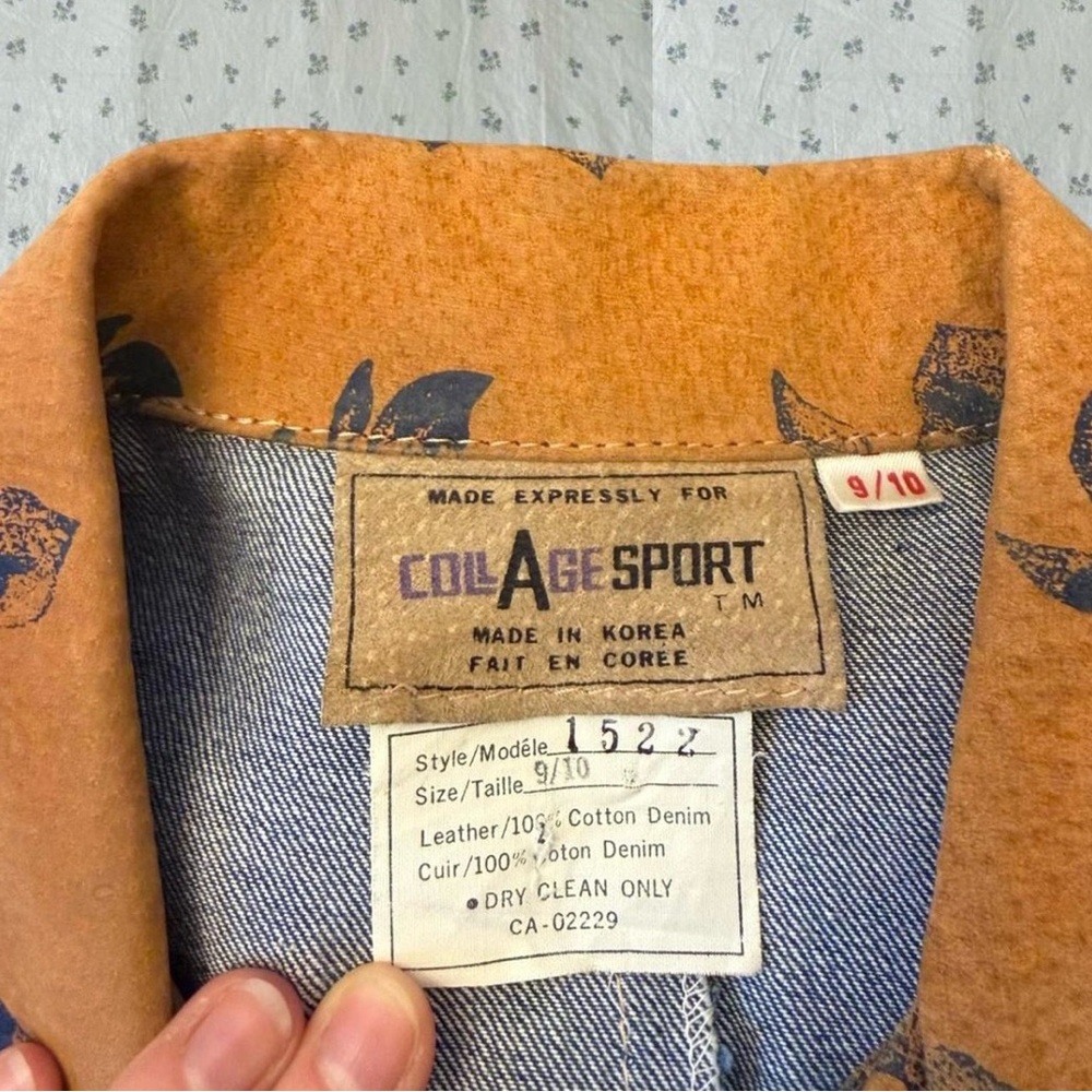 Vintage Patchwork Denim Jacket - image 3